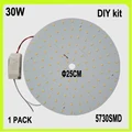 1 PACK round 24W LED down light led board PCB led techo LED warm cold white led circular tube=50W 2D tube 120V 220V 230V 240V