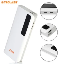 T100CE Teclast 10000 мАч Мощность Bank Dual USB мобильного Мощность банка с цифровым Дисплей Мощность банка для iPhone 6 Samsung Huawei Mate9