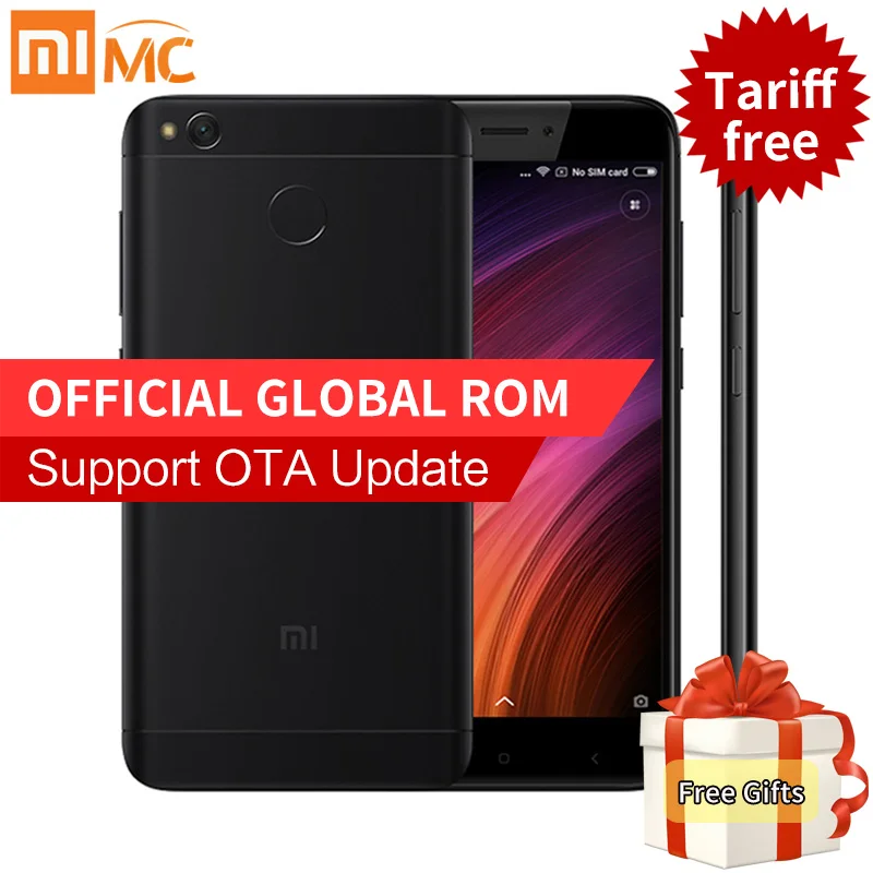 bilder für Globale Version Original Xiaomi Redmi 4X3 GB 32 GB Smartphone Snapdragon 435 Octa-core 5,0 "Display 4G FDD LTE 4100 mAh Fingerabdruck bilder für Globale Version Original Xiaomi Redmi 4X3 GB 32 GB Smartphone Snapdragon 435 Octa-core 5,0 "Display 4G FDD LTE 4100 mAh Fingerabdruck