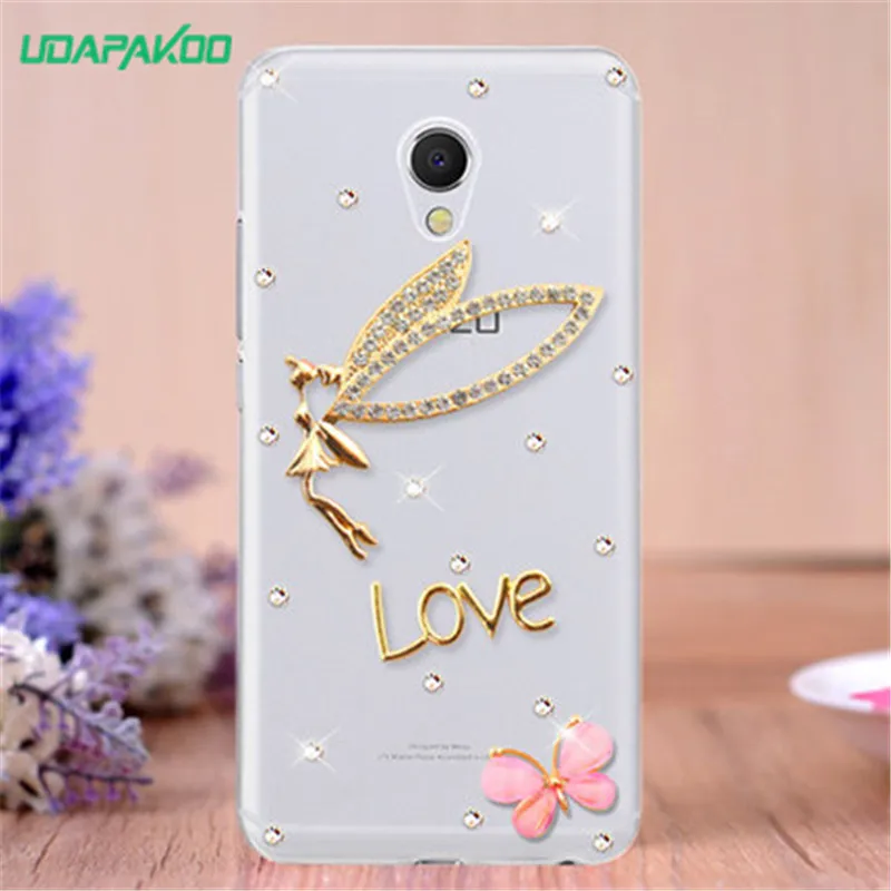 

Flower bling Crystal diamond Phone Cover Case ForMeizu 15 LITE 16 Pro 5 6 7 Plus M6S M6 M6T MX6 MX5 M5S M5C M3 M6 M5 M3 M2 NOTE