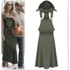 Spring Summer Fashion Big Size vest hooded one-piece dress Star Style Strap  Dress ► Photo 1/4