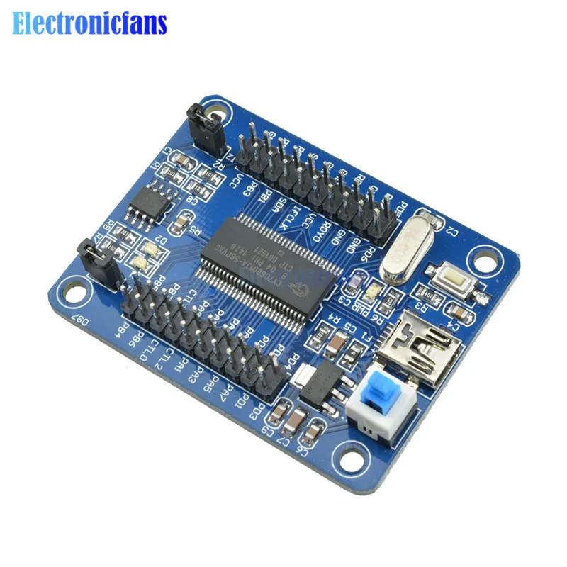 EZ-USB FX2LP CY7C68013A USB основная плата макетная плата USB логический анализатор с IEC последовательный SPI интерфейсный модуль Mini USB