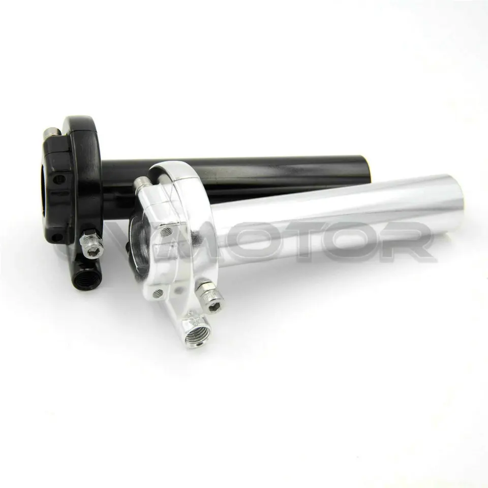 CNC Aluminium guidon poign/ées Cagiva Roadster 125 // guidon poign/ées Derbi GPR 50 125 Coil Anthracite 125 // Senda 50