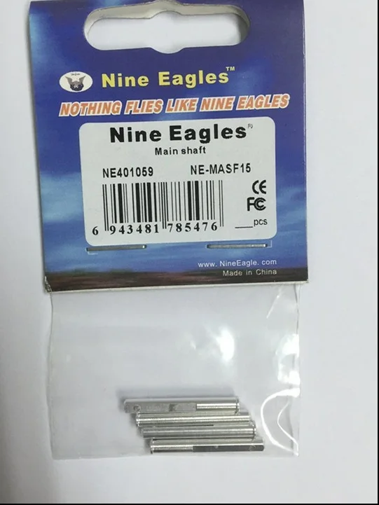 

Nine Eagles Galaxy visitor6 F15 NE401059 Main Shaft Set NE F15 Spare Parts Track Shipping