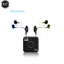 B7 Разъем беспроводной Bluetooth 4,2 приемник aptX LL низкая задержка двухпортовый Аудио Микрофон NFC музыкальный адаптер для ноутбука телефона автомобиля