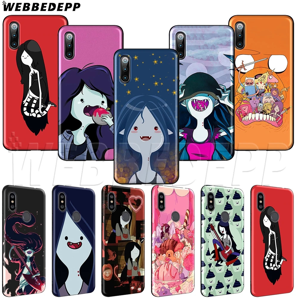

WEBBEDEPP adventure time marceline Soft TPU Case for Xiaomi Mi MAX A1 A2 5X 6X 3 6 8 9 SE F1 Lite