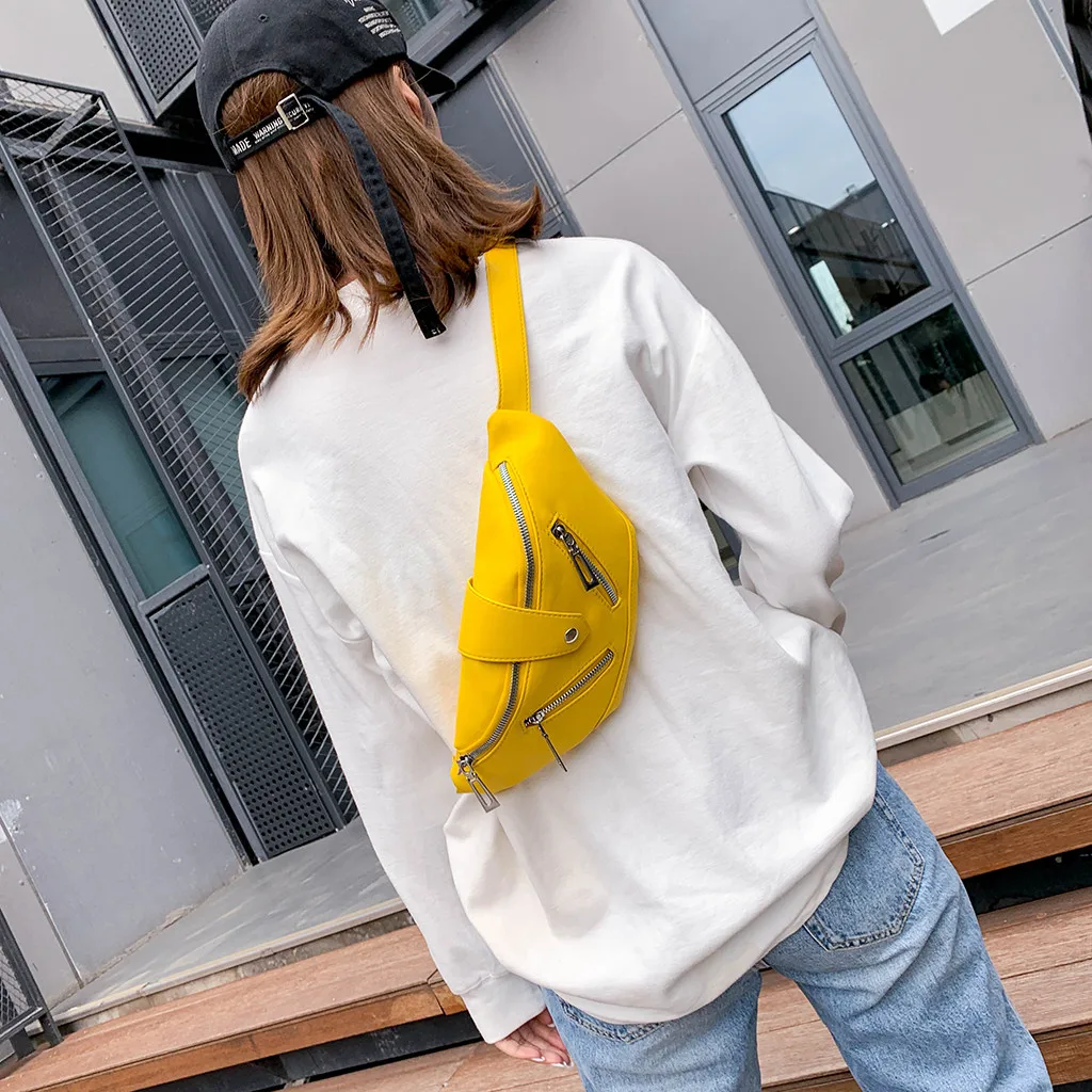 Женская сумка Джокер Crossbody Мода нагрудный карман heuptas dames поясные кошельки для женщин Фанни пакеты 2019 sac banane