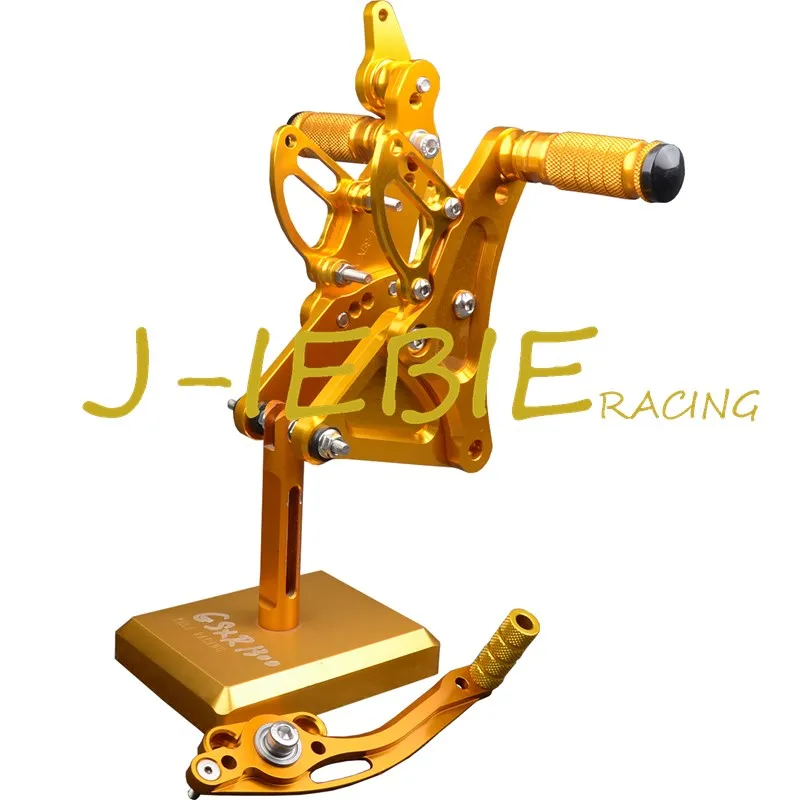 CNC Racing Rearset Adjustable Rear Sets Foot pegs Fit For Buell XB9