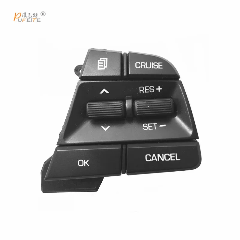 

Free shipping ! Cruise Control Multi-function Steering Wheel Buttons Switches For Hyundai Movable Collar Solaris 1.6l