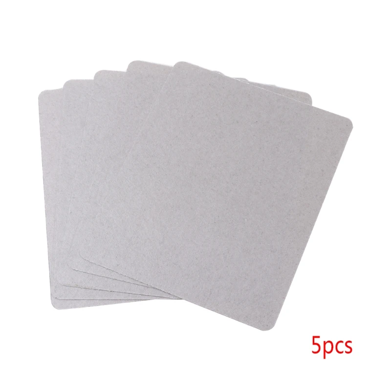

5Pcs Mica Plate Sheets Microwave Oven Replace Part 120x150mm Universal For Midea