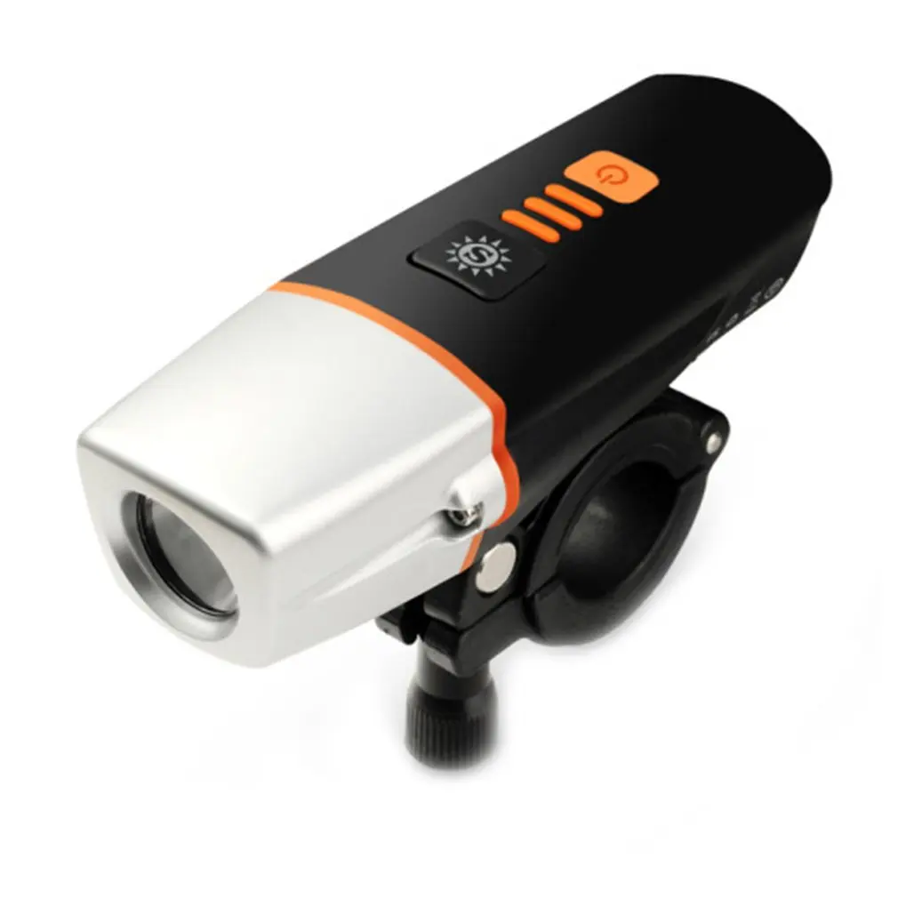 Waterproof Mountain Bike USB Charging Bicycle Light Super Bright Bikes Headlight Front Lamp For Safety Night Cycling | Спорт и