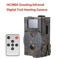 Trail Hunting Camera 1080P 16MP  Infrared  Cameras HC300A  Night Vision Outdoor Hunter Scouting Cam Surveillance 1