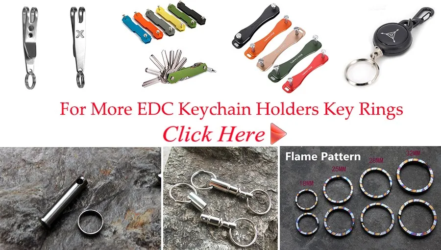 EDC Keychain Holders