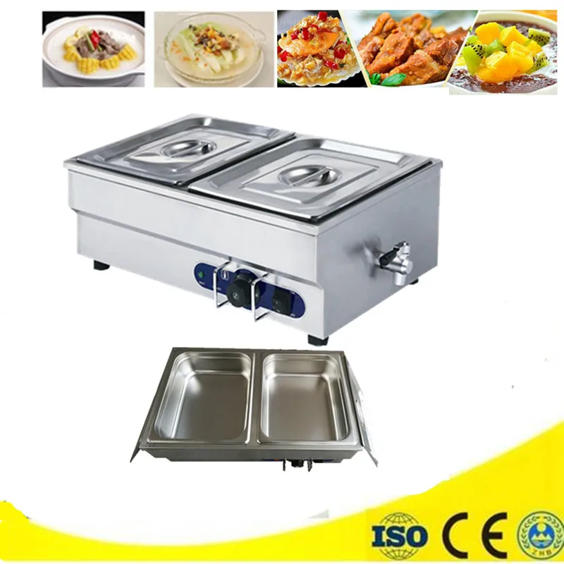 

Stainless Steel Food Warmer Machine Mini Wet Heat Soup Kitchen Appliance Keep Warming Container On Sale