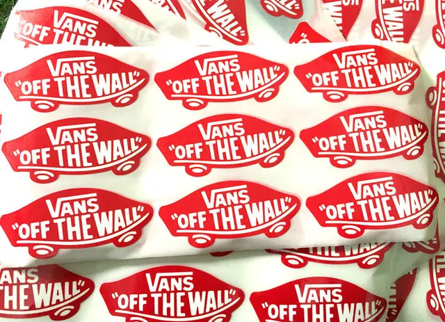 autocollant vans off the wall autocollant vans off the wall