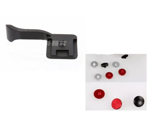 

For Fuji X-PRO1 X-E2 X-A1 X100 X100S x10 x20 X-M1 X-A camera Shutter Release button + GRIP THUMBS thumb button Finger buckle