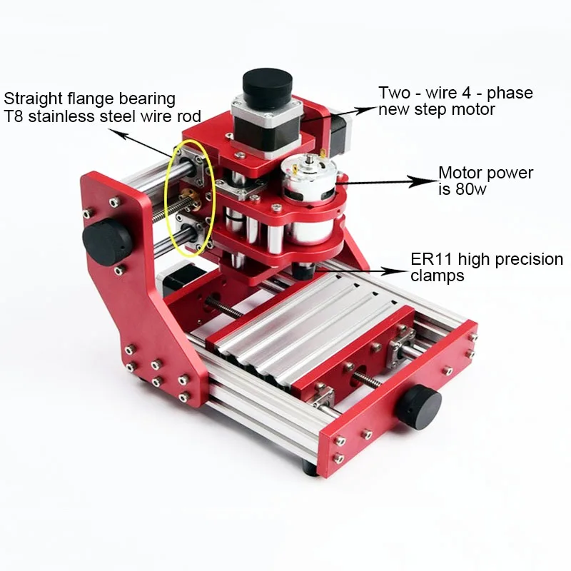 Engraving Machine 500mw 2500mw 5500mw Laser Head Copper Aluminum Acrylic Wood Router GRBL Carving DIY Milling Machine CNC1310