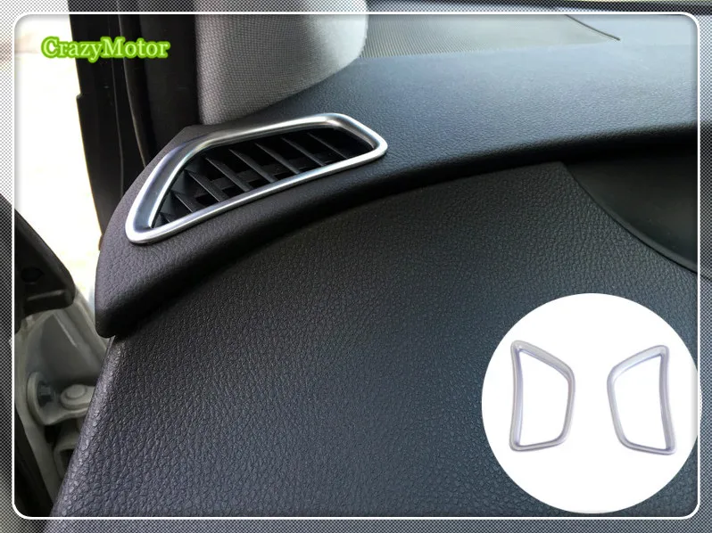 

For Toyota Prius PHV / Prius Prime (Plug-In Hybrid) 2017 2018 Matte air condition AC vent outlet cover trim 2pcs