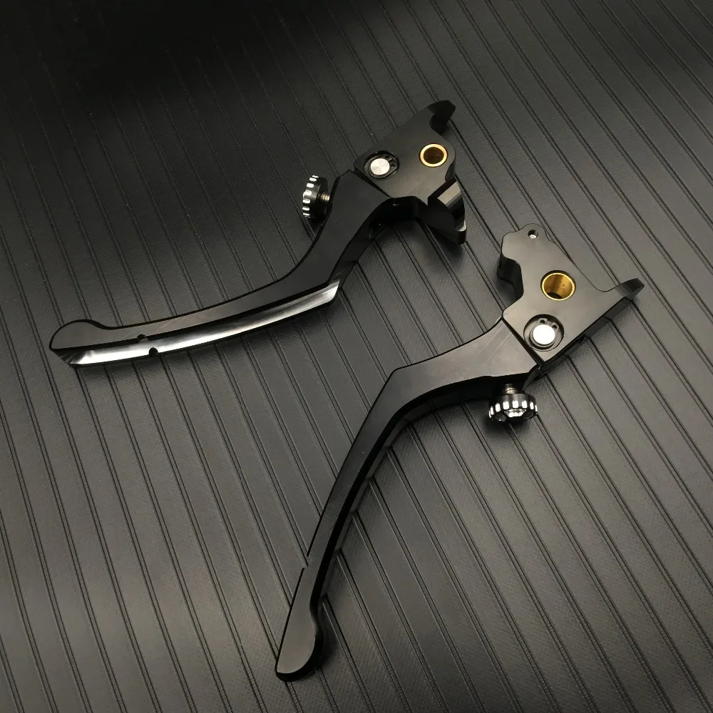 

CNC DEEP Cut Clutch Brake Lever Set case for Harley Touring street glide Parts 2014-2017 2015 2016