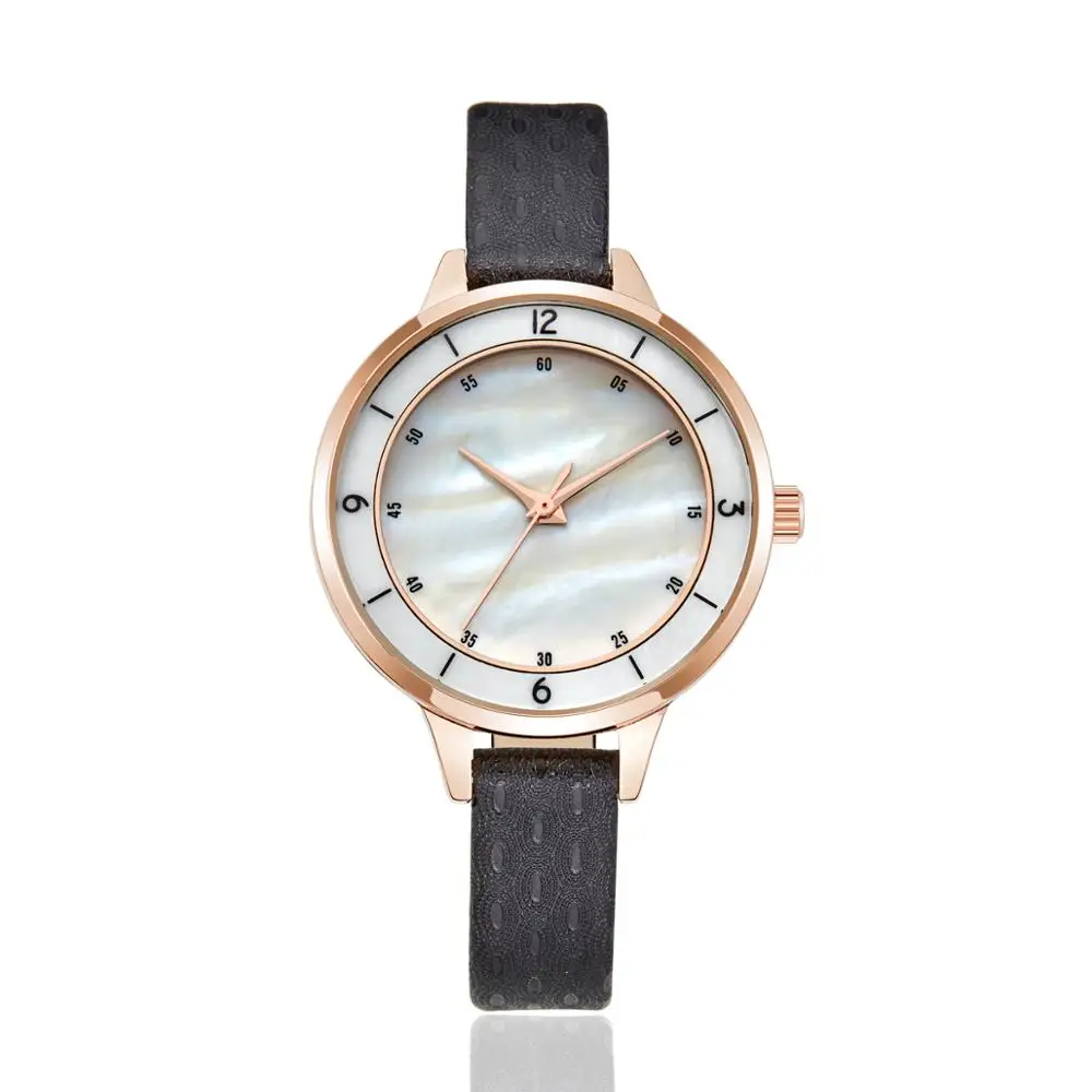 

Fashon women brand watches leather strap casual wristwatches NO.2
