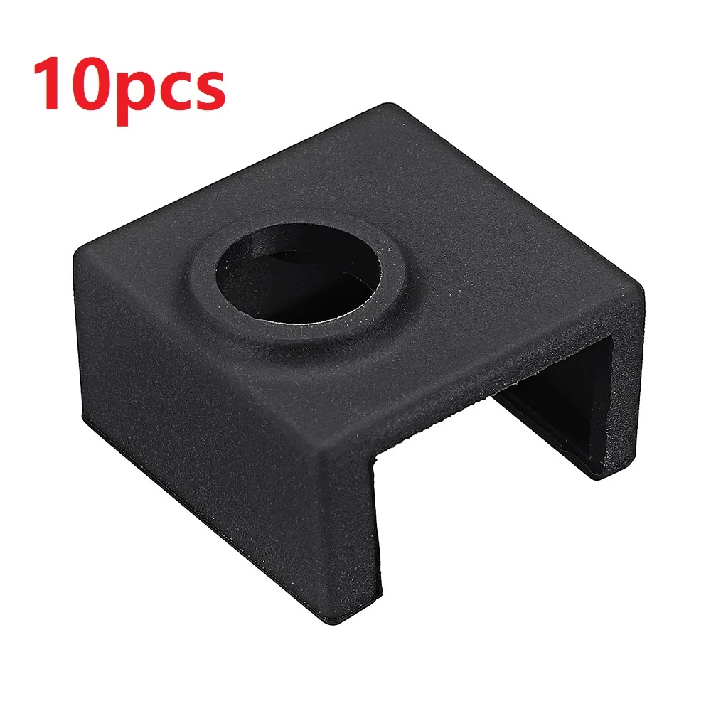 

10pcs Hotend Heating Block Silicone Cover Case For Creality CR-10/10S/10S4/10S5/Ender-3/CR20 3D Printer Part Accessories