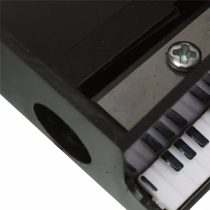 KiCute Новое поступление пластиковые пианино форма маленькие точилки для карандашей музыкальные канцелярские принадлежности для детей школьные принадлежности для детей подарок