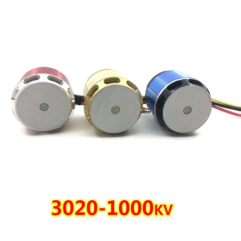 Motor sem Escova de 380 para o Motor sem Escova do Helicóptero 1000kv do Motor Elétrico 3020 6 motor brushless motor