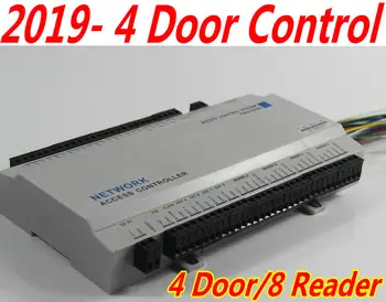 

2019 New year New Firmware 4 door /8 reader's web controller panel/support 8 wiegand readers card finger reader support controls