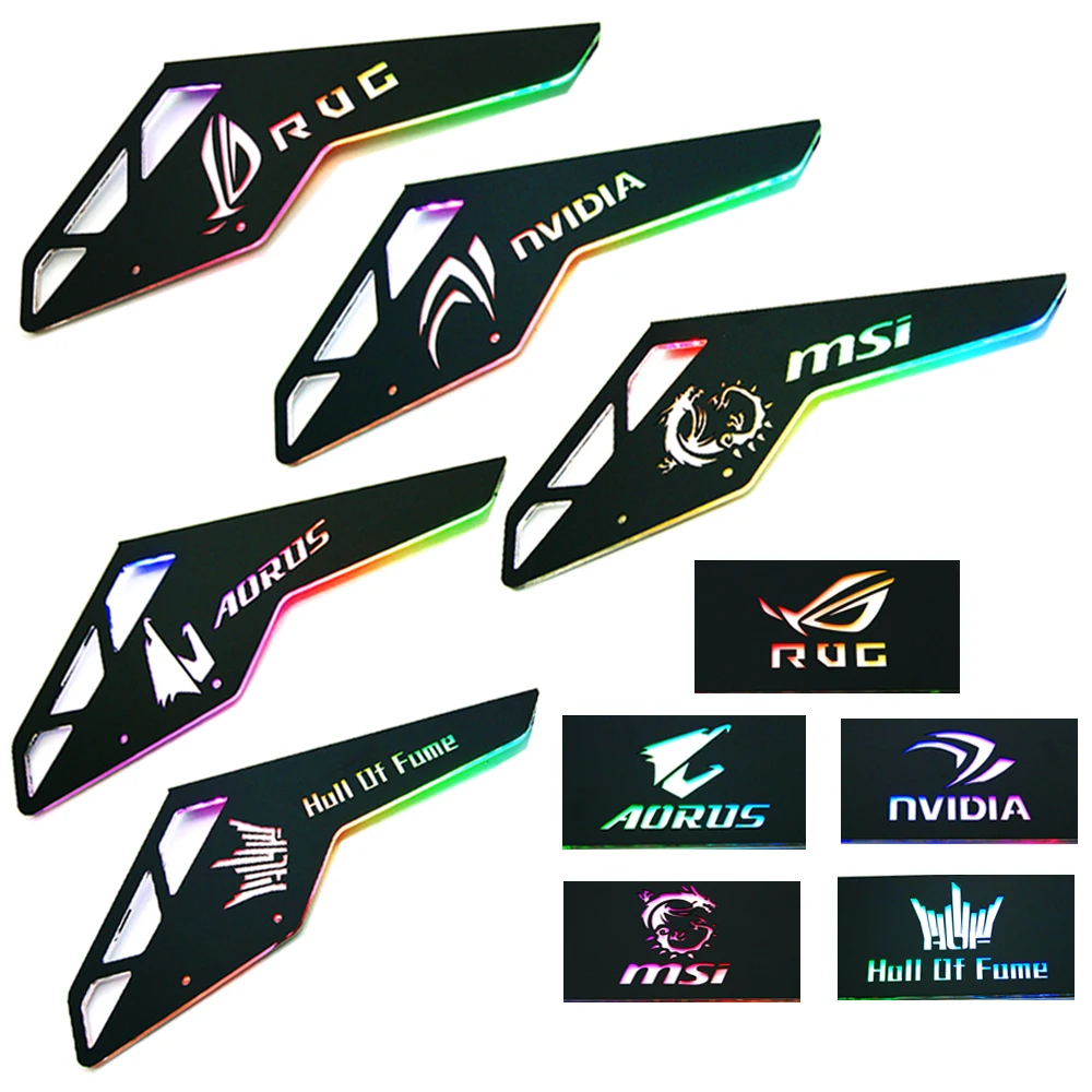 كوغار قهر PC حالة دولاب 5 V RGB هالة ضوء حامي الجوف نمط + امدادات الطاقة لوحة الكترونية معززة