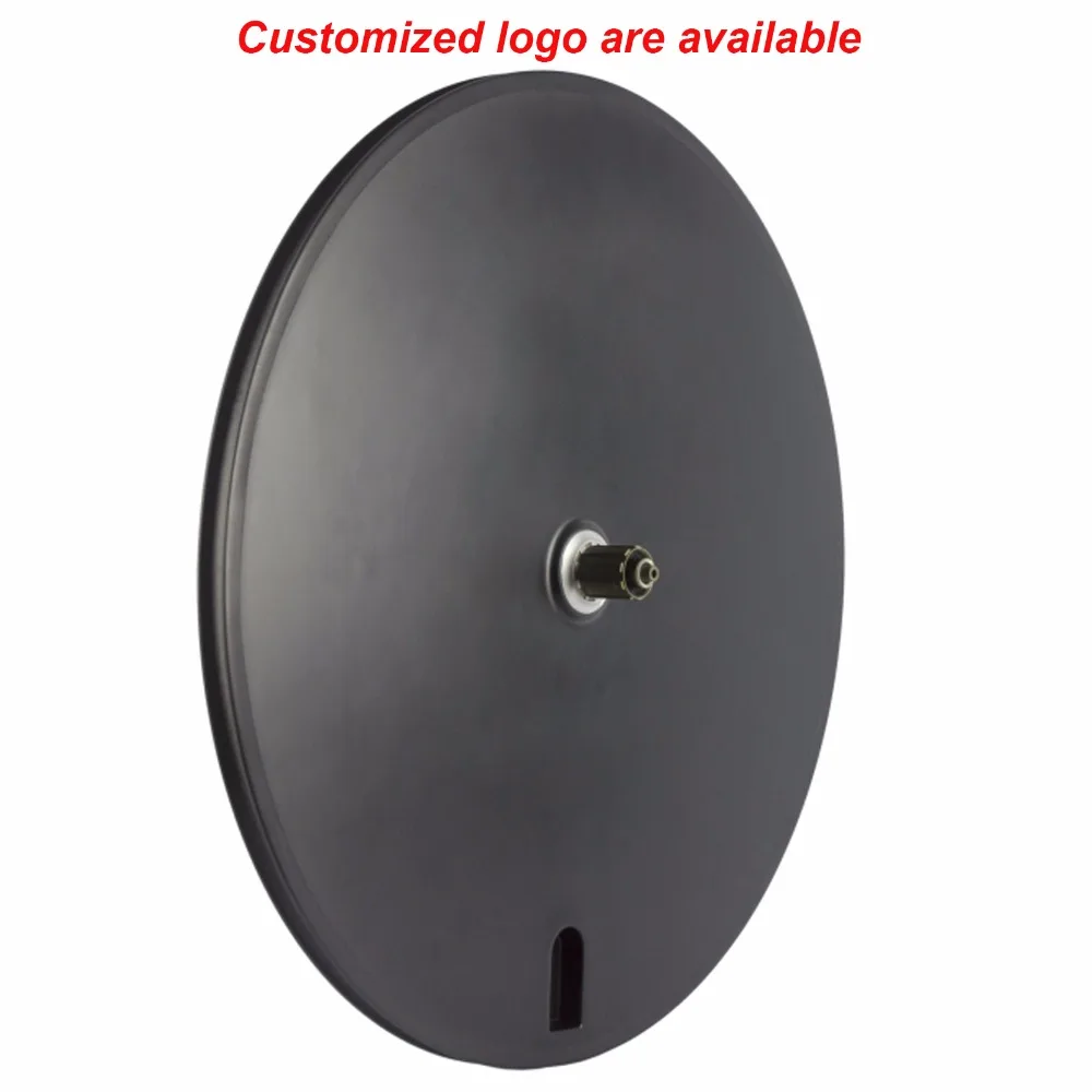 Factory Sales 700c Carbon Fiber Disc Wheels Track/road Bike Ud Matte