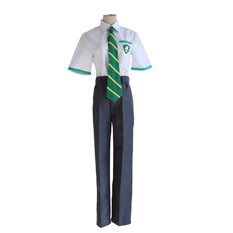 Tachibana Taki Cosplay Costumes School Men's Summer Uniform Cosplay Ou...