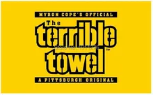 Pittsburgh Steelers Yellow Terrible Towel Flag Large Outdoor Flag 3′ x 5′ NFL MLB Fan Flag Banner brass metal holes Flag