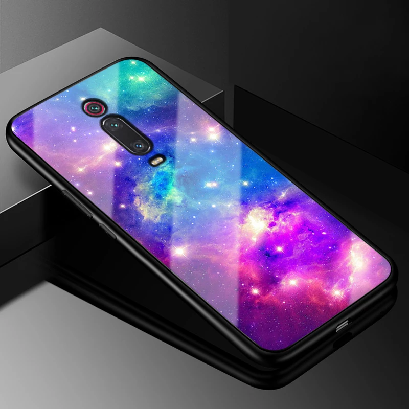 Чехол из закаленного стекла для Xiaomi Redmi K20 Pro 7A Note 7 6 5 Plus 6A S2 Pocophone f1 Mi A2 lite 9T Mi9 SE Mi8 Lite
