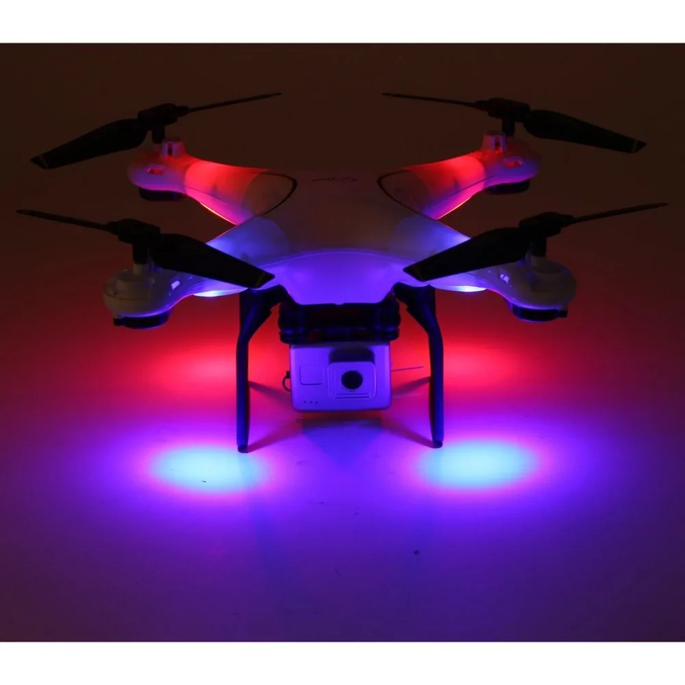 

SG600 RC Drone 2.4G 6Axis FPV Selfie Quadcopter with 2MP HD Wifi Wide Angle Camera Altitude Hold Auto Return Headless 360 Flip