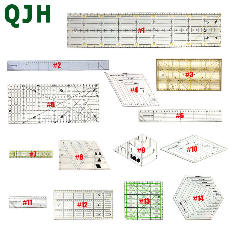 

Transparent Quilting Sewing Patchwork Tool Complete Style Quilting Grid Cutting Tailor Craft Scale Sewing Rule A4 A3 Cutting Mat