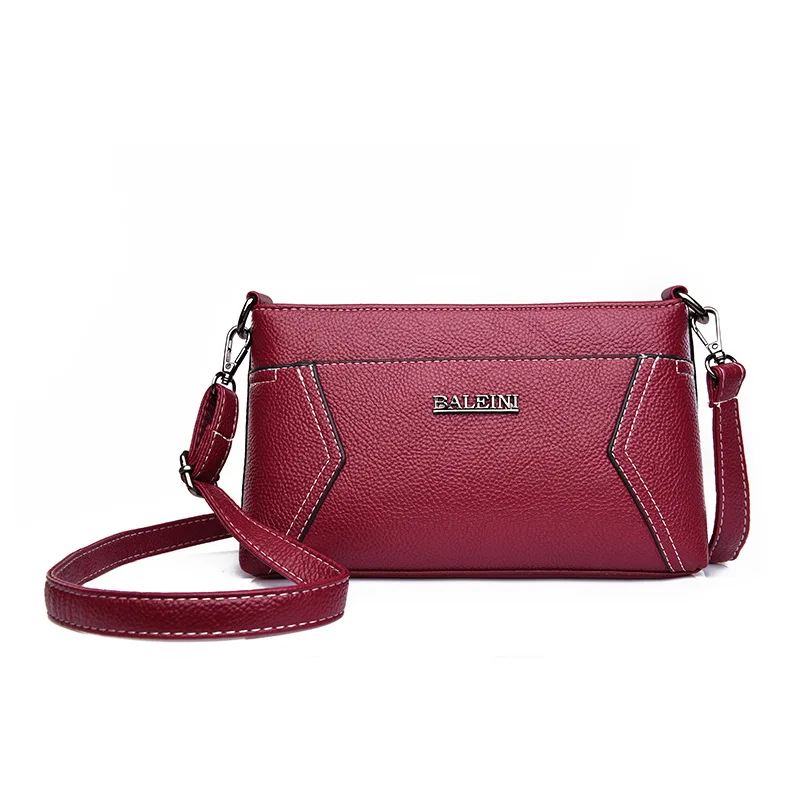

Fashion Casual Female Cross Bag Leather Small Flap Bags Korean Women Shoulder Bags Crossbody Ladies Messenger Bags Sac A Main
