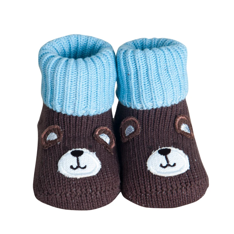 Mother Nest Brand 2017 Baby Socks Newborn Anti Slip Cute Style Toddler Winter Baby Wear Warm Socks (6)
