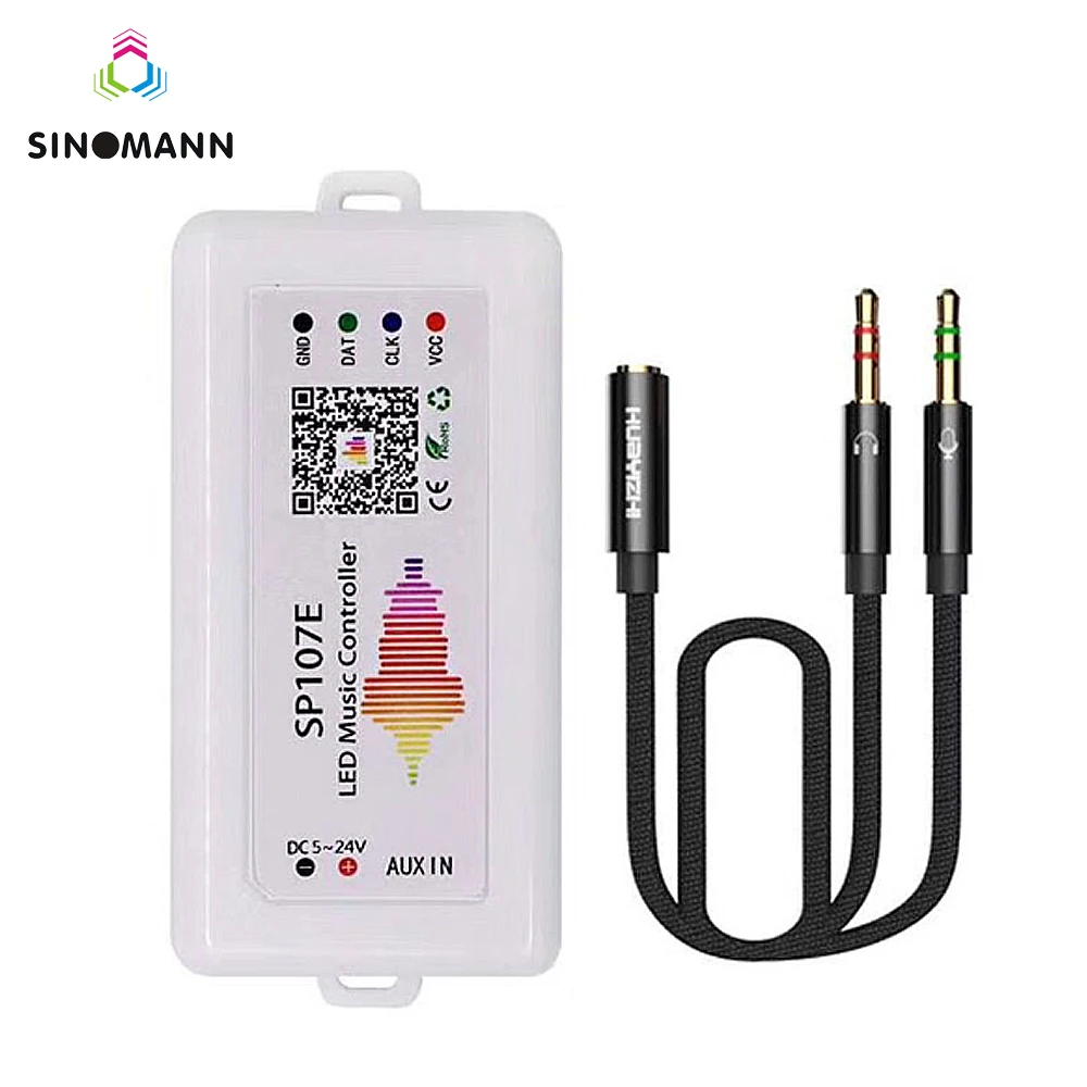 SP108E/107E/105E/110E SPI WIFI Bluetooth pixel IC музыкальный контроллер с помощью приложения для