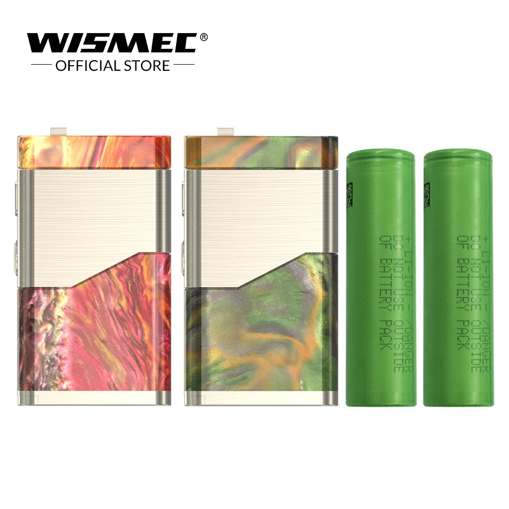 [Official Store] Original Wismec LUXOTIC NC Box MOD with Dual 18650 battery Electronic cigarette Mod Box design by JayBo