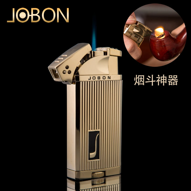 Jobon zhongbang smoking pipe open flame lighter straight into the