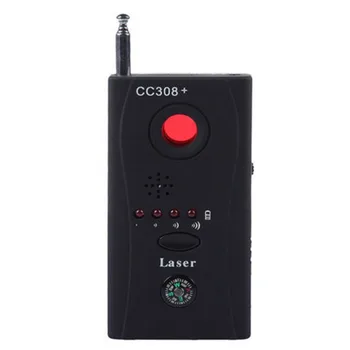 

Wireless Camera GSM Device Audio Bug Finder GPS Signal Lens RF Tracking Detector CC308+
