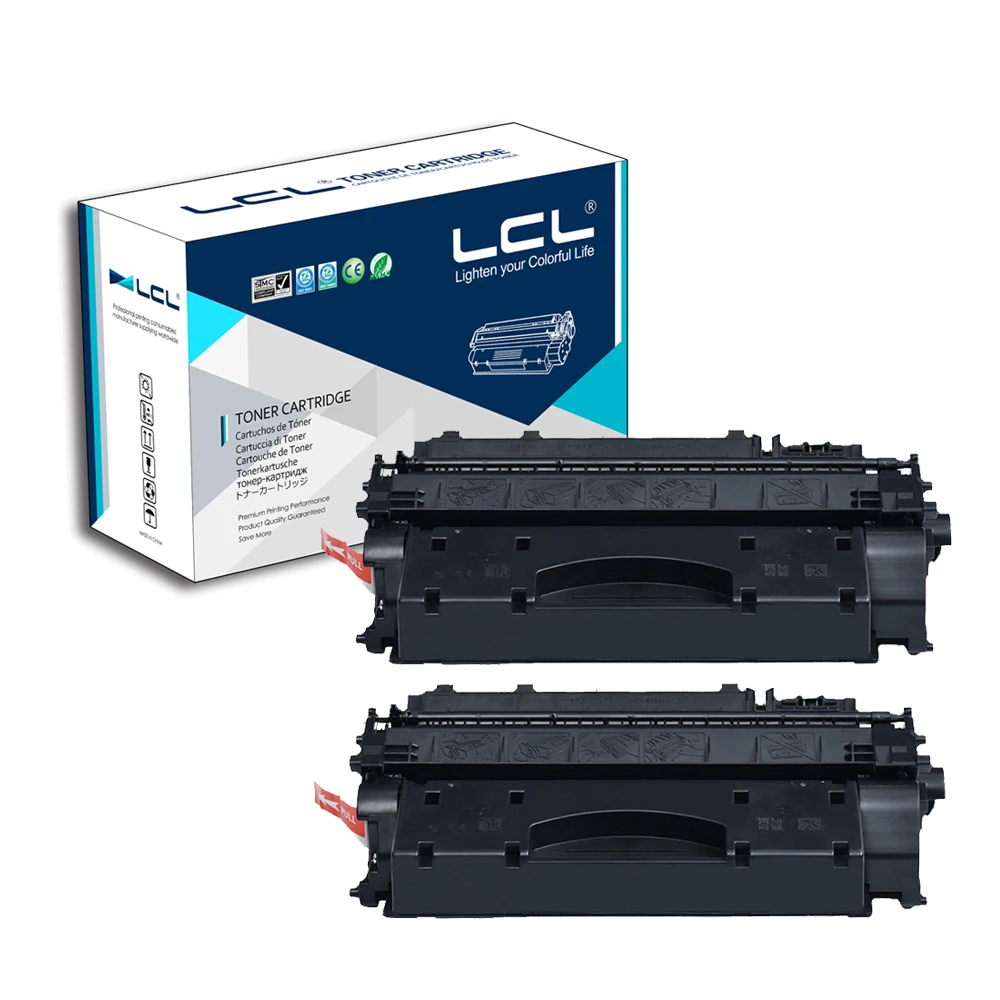 

LCL 119 119II 3480B001AA 6400 Pages (2-Pack Black) Toner Cartridge Compatible for Canon LBP6300dn/LBP6650dn/MF5870dn/LBP251DW