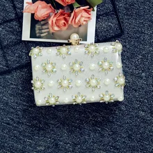 Original women’s clutch bag pearl evening bag banquet bride bag dress bag 2018 new factory direct