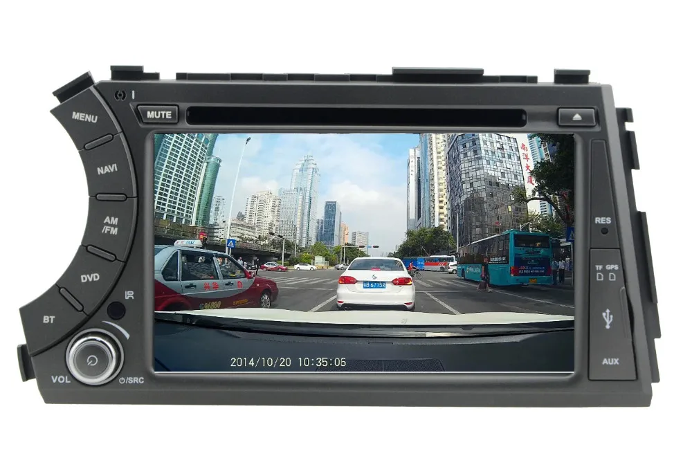 " 2din Android 9,0 автомобильный dvd gps для ssangyong Kyron Actyon 4G Wifi Bluetooth Поддержка dvr OBD четырехъядерный 1024x600 русский