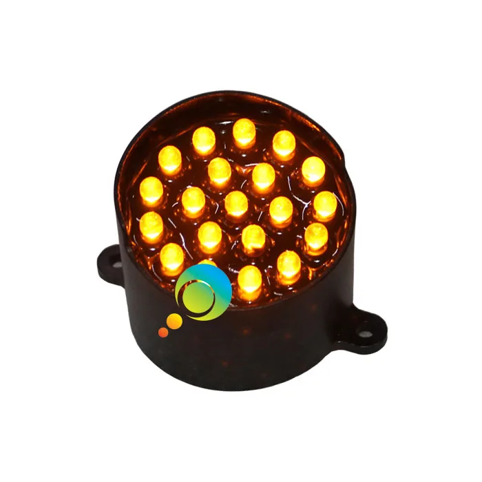 

Customized 52mm LED pixel cluster yellow light traffic LED module