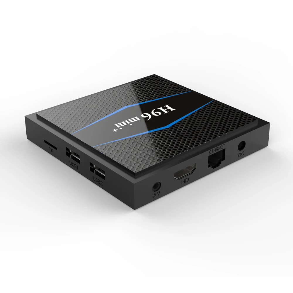 ТВ приставка H96 Mini + Plus Android 7 1 французский четырехъядерный процессор 2 ГБ/16 ГБ
