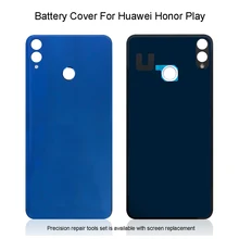 Качественный корпус для huawei Honor 8X, задняя крышка для батареи, чехол для корпуса, стеклянная панель, ремонт дверей, запасная часть для huawei Honoe 8X