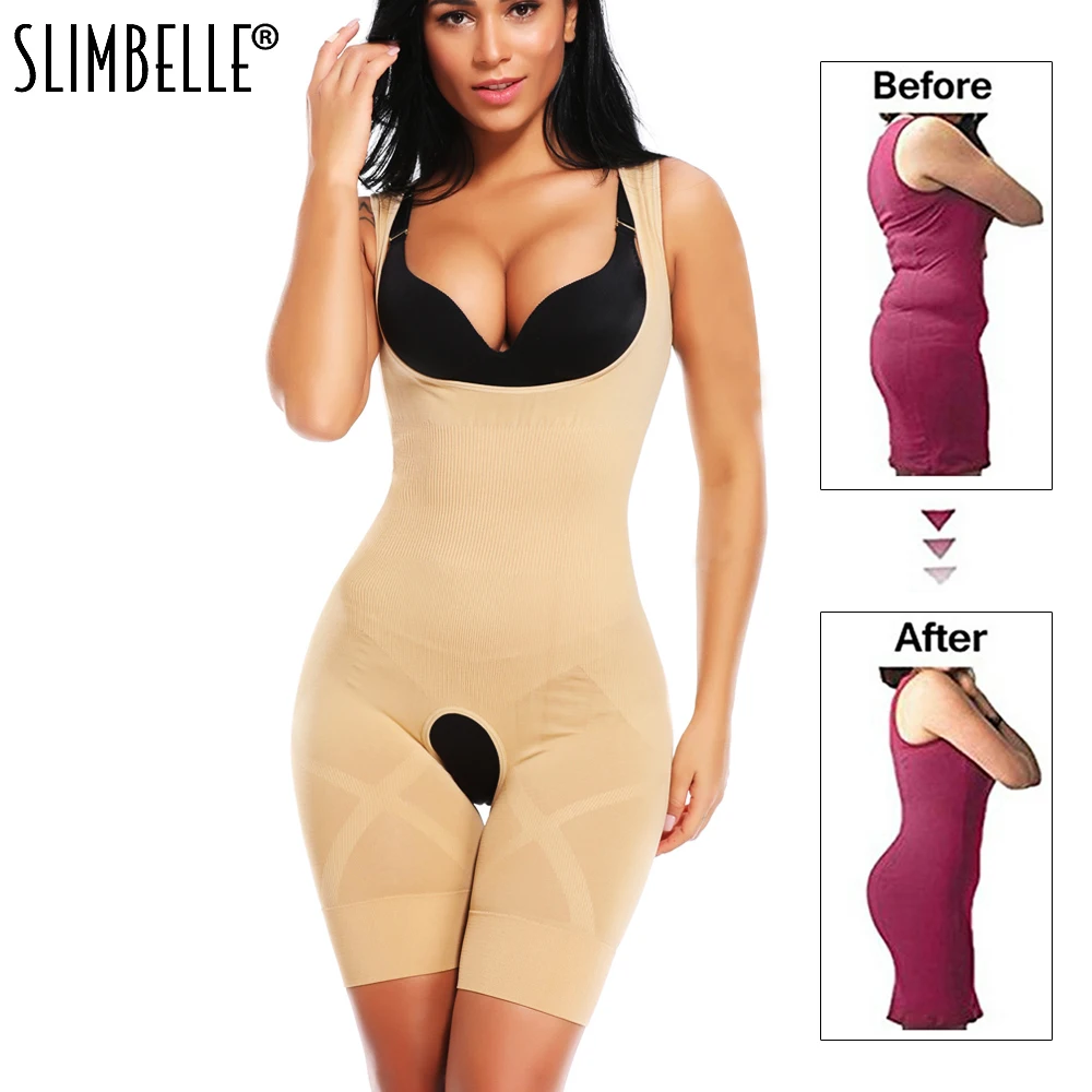 SLIMBELLE Women Full Body Waist Trainer Shaper Underbust Corset