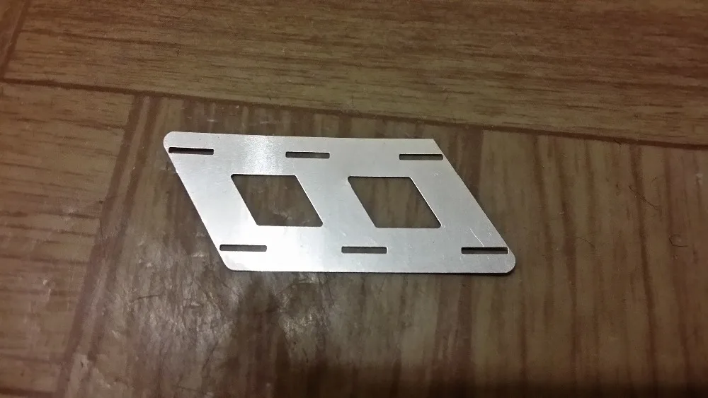 

1000pcs thickness 0.12mm precut Nickel Plated Steel Strap Strip Sheets for battery pack welding