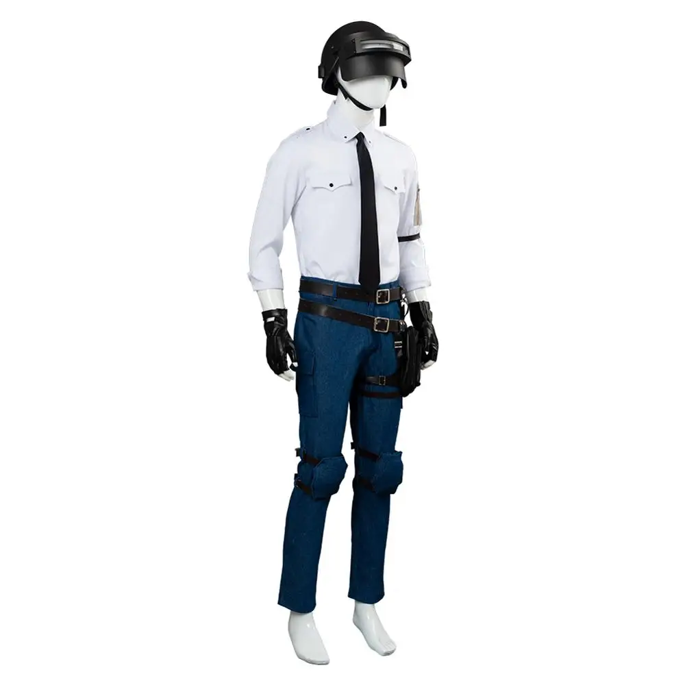  Game PUBG Cosplay PLAYERUNKNOWN’S BATTLEGROUNDS Costume Helmet Bag Props Halloween Carnival Role Pl